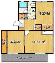 コンフォール21大谷通りの間取り画像