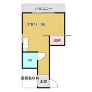 フリーディオ新森の間取り画像