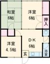 入地グリーンハウスの間取り画像