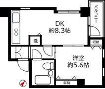 ジュネス荻窪の間取り画像