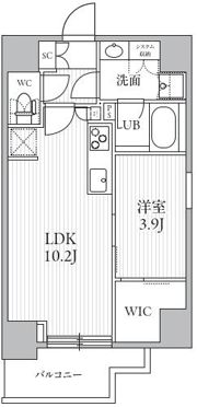 シーズンフラッツ滝野川の間取り画像
