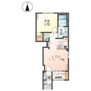 フルール B棟の間取り画像