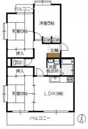 ライブ原田の間取り画像