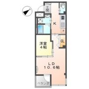 ローズガーデン舟入南の間取り画像