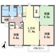 ディアスイーストの間取り画像