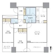 THE UMEDA TOWER（ザ・梅田タワー）の間取り画像