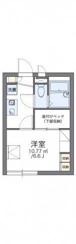 レオパレス手柄駅前の間取り画像