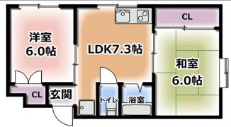 グランドライズ・リブの間取り画像