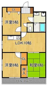 エクセル青葉台の間取り画像