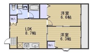 Precious-Kの間取り画像