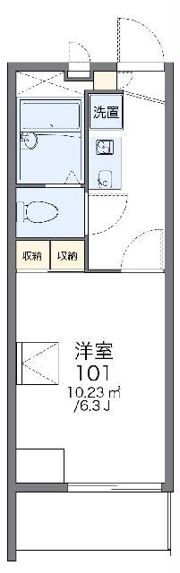 レオパレスMASA 94の間取り画像