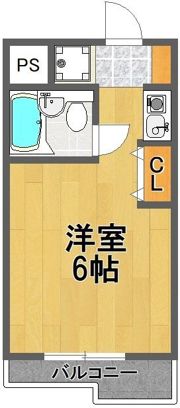 シャトーライフ弘明寺の間取り画像