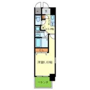 プレジオ東天満の間取り画像