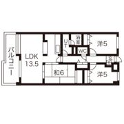 ロイヤルパレス長町南3の間取り画像