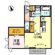 Amante A棟の間取り画像