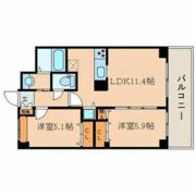 ガーデンコート碑文谷の間取り画像