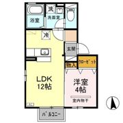 クレール・Tの間取り画像