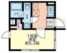 ミレドゥーエ西小山の間取り画像