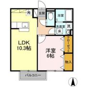 FIT HOUSE B棟の間取り画像