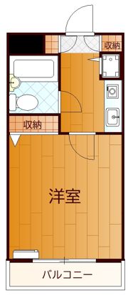 ラレーブ日野の間取り画像