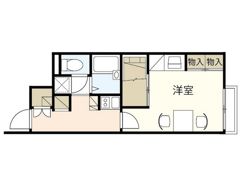 レオパレス和T＆Rの間取り画像
