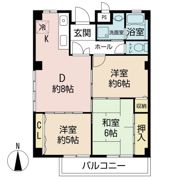 グランドール八光の間取り画像