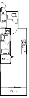 プラチナコート55番館の間取り画像