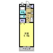 シャトー栗見坂Ⅱの間取り画像