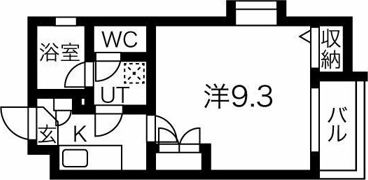 イースタンヒルズ覚王山の間取り画像