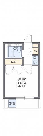 レオパレスアミの間取り画像