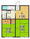 榎本荘の間取り画像