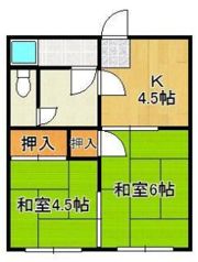 榎本荘の間取り画像