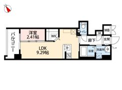 ウィングス到津の森の間取り画像