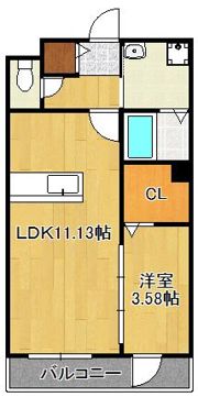 エミグランド感田の間取り画像