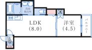 Tre Court 兵庫Ⅰの間取り画像