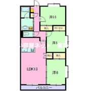 シャンデリー21の間取り画像