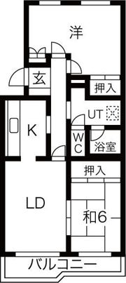 NTビル平針の間取り画像