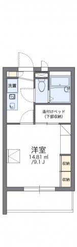 レオパレス花の間取り画像