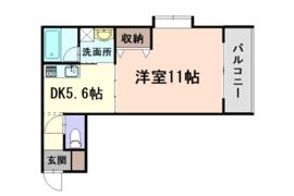 クレールミタキの間取り画像
