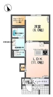 ジュノムアインの間取り画像