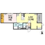 D-ROOMルント連坊Bの間取り画像
