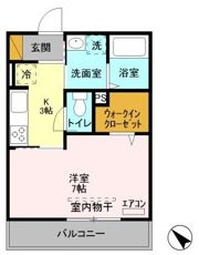 メゾン新浦安の間取り画像