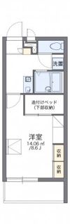 レオパレスわかばの間取り画像