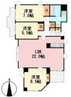 ウィンベルデュエット小岩の間取り画像