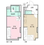 Fika大井町の間取り画像