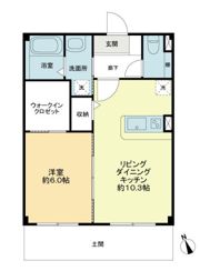 フォブールマドカの間取り画像