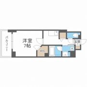 ハビテ靱センターコートの間取り画像