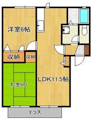 サニーコート本城の間取り画像