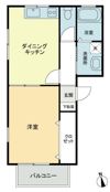 フォブールDMC・Dの間取り画像