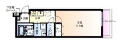 フジパレス太子橋Ⅲ番館の間取り画像